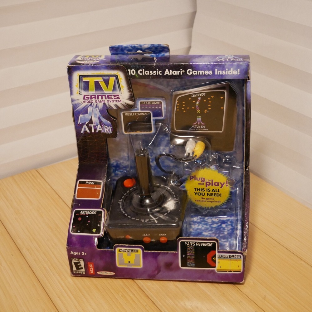 Atari 10-in-1 Plug‎ & Play TV Games (Jakks Pacific TV game systems, 2002) - 02